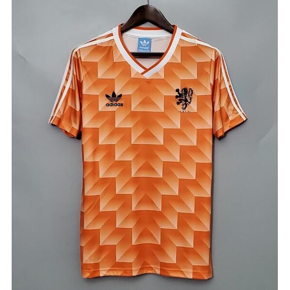 1988 เสื้อฟุตบอลย้อนยุคเนเธอร์แลนด์เหย้าฟุตบอลฮอลแลนด์