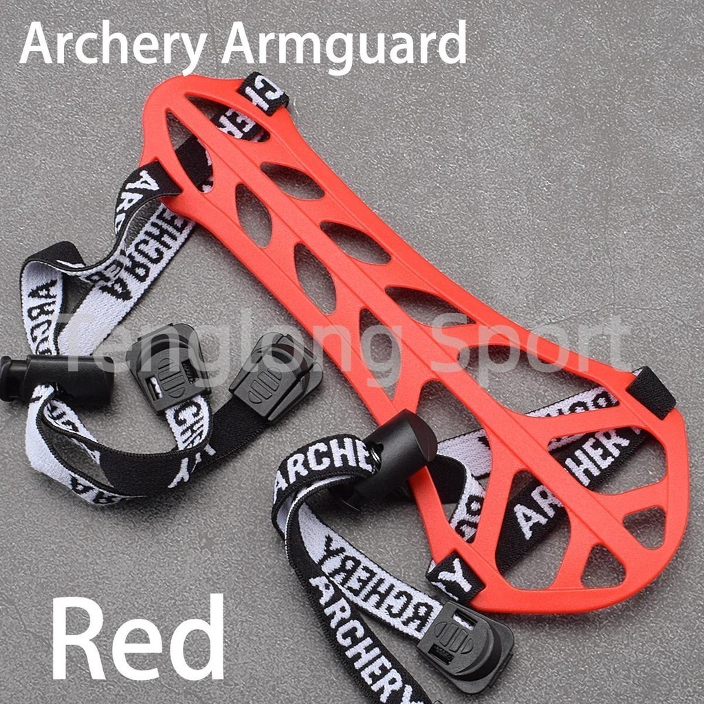 Arm Guard Hard 6.5in พลาสติกป้องกันแขน Forearm ปลอดภัยปรับสําหรับอุปกรณ์กีฬา 1 ชิ้น