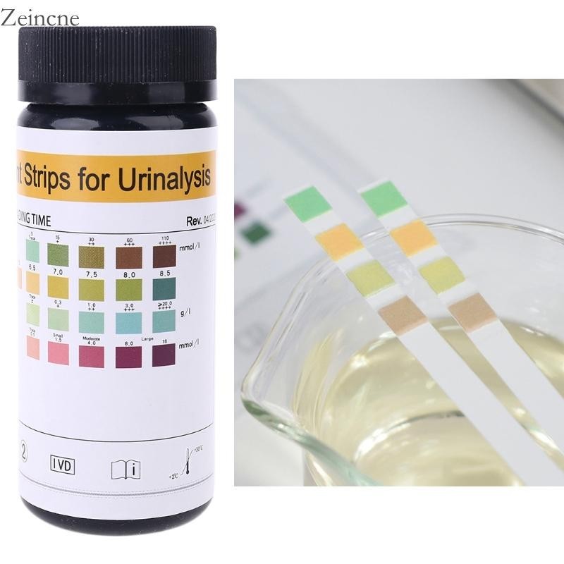 Zein แบบพกพาปัสสาวะ Test Strips ปัสสาวะทดสอบ Stick Urinalysis Test Strips pH โปรตีน Ketone Testing S
