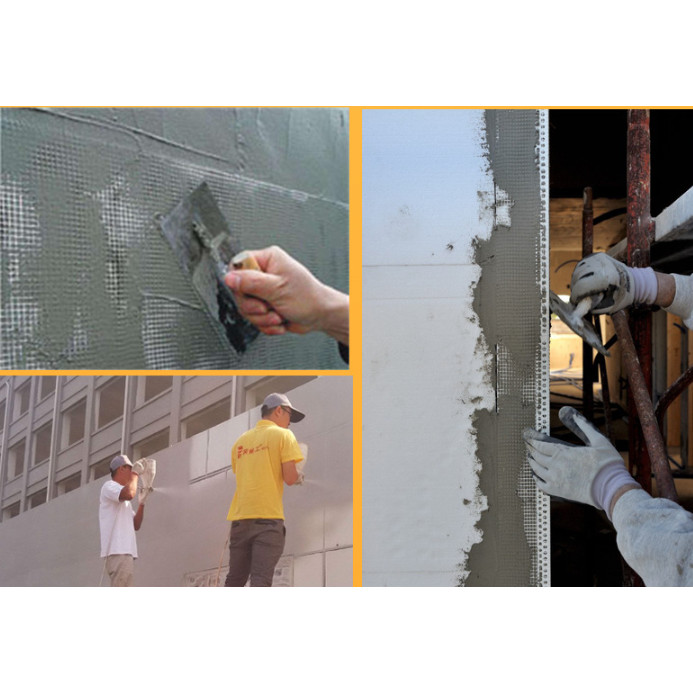 ตาข่าย FIBER MESH (กว้าง1เมตรxยาว30เมตร) น้ำหนักตารางเมตร 80กรัม / 100กรัม / 120กรัม งานฉาบปูน งานกันซึม ตาข่ายไฟเบอร์ ต - รูปที่ 7