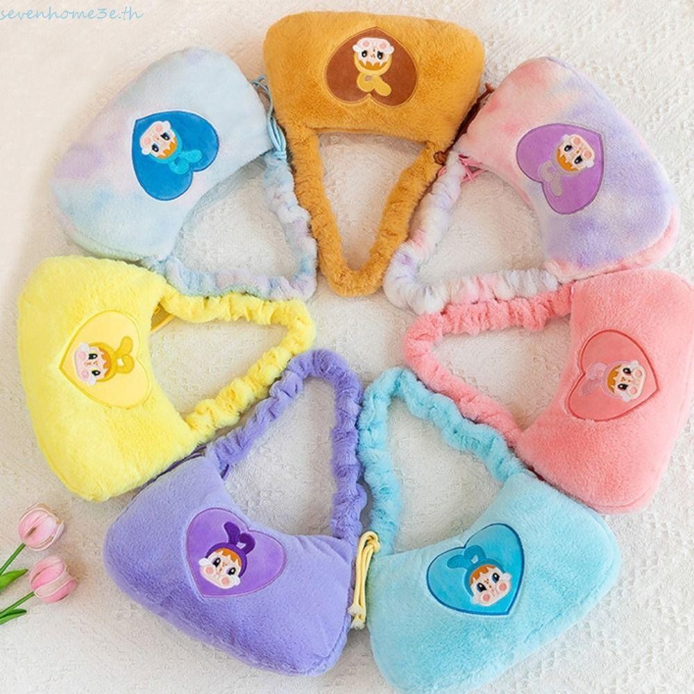 Sevenhome3e POP MART กระเป๋า, กระเป๋าถือการ์ตูน Crybaby Plush กระเป๋าสะพาย, Casual Bowknot น่ารักกระเป๋ากระต่าย Crybaby กระเป๋า Miku แฟน