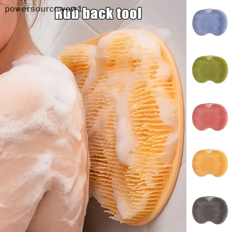 Wow เสื่อนวด Back Scraper แปรงทําความสะอาดฝักบัวฟุตทําความสะอาด Wash Mat Sucker Wall Mat Rub เท้าแขน Body Bath TH