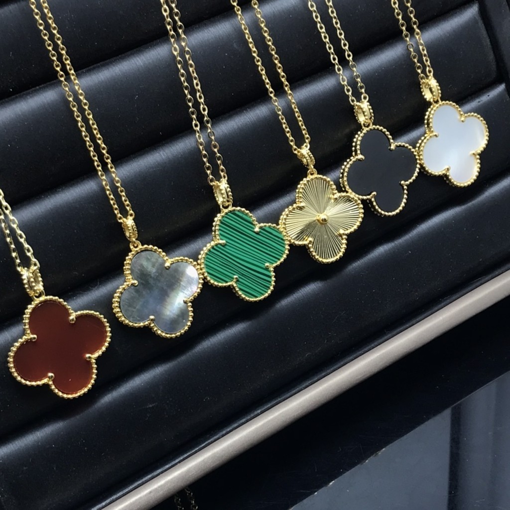 Van แฟชั ่ น Magic Alhambra สร ้ อยคอยาว cleef