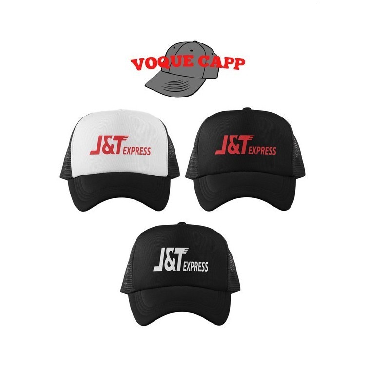 [พร้อมสต็อก] Topi JNT Rider J&T Truckers Hiqh คุณภาพปรับฟรีไซส์ออกแบบ Unisex Streetwear Snapback SDUG