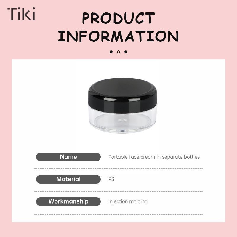 กล่องครีม ขวดทดลอง ขนาดเล็ก กล่องตัวอย่าง ขวดเครื่องสําอาง บรรจุภัณฑ์ย่อย กล่องบรรจุภัณฑ์ ขวด 10กรัม