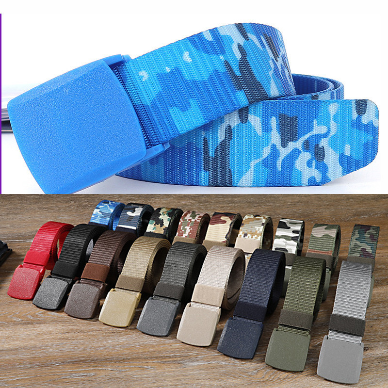 หนาขึ้น เข็มขัดยุทธวิธี เข็มขัดผ้าใบ ไนล่อน หัวเข็มขัดอัตโนมัติ คุณภาพสูง สไตล์ทหาร สําหรับผู้ชาย