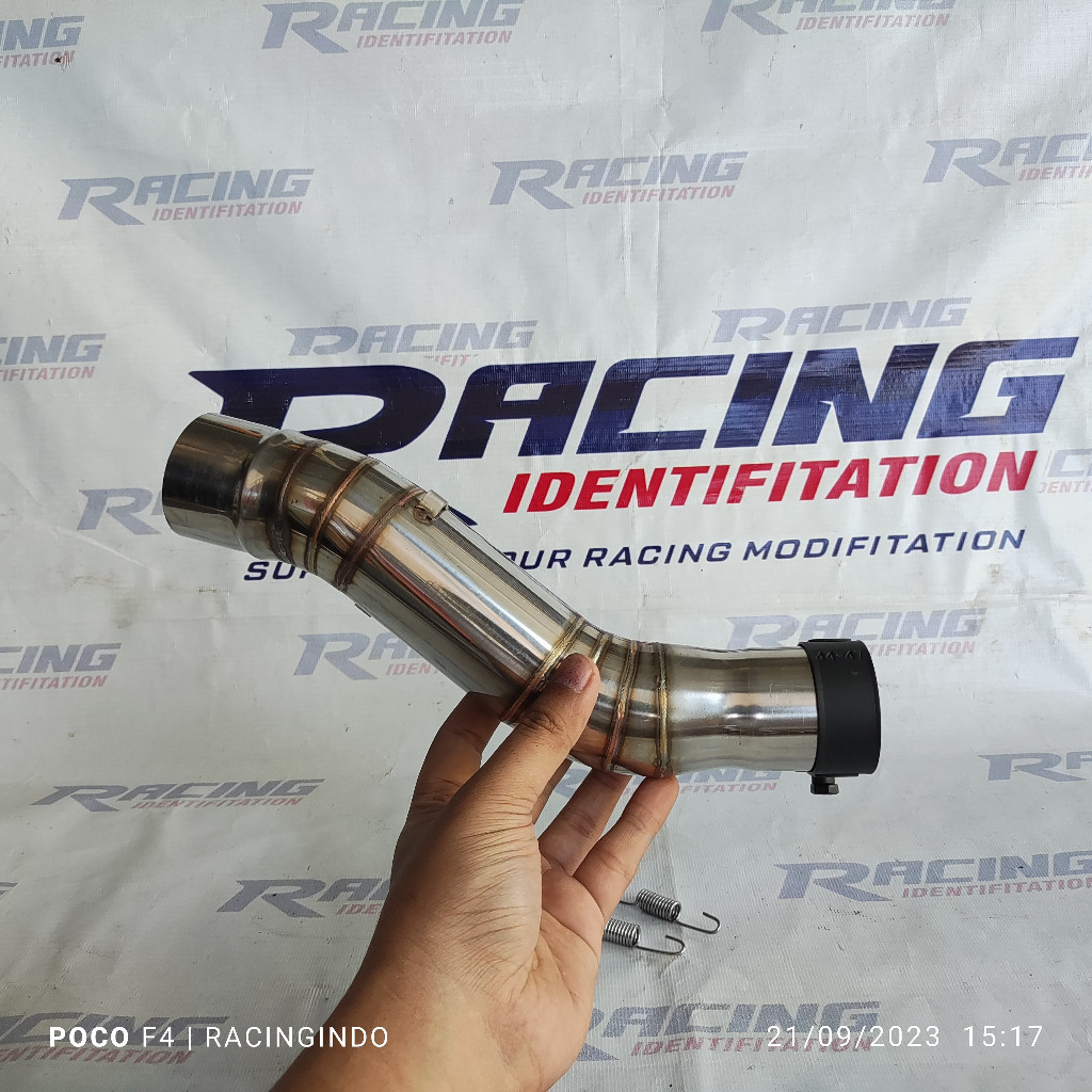 เชื่อมต่อท่อไอเสียสําหรับแข่ง cbr 250 rr ninja 250 New cb 150 r New yamaha r25 mt 25 ฯลฯ