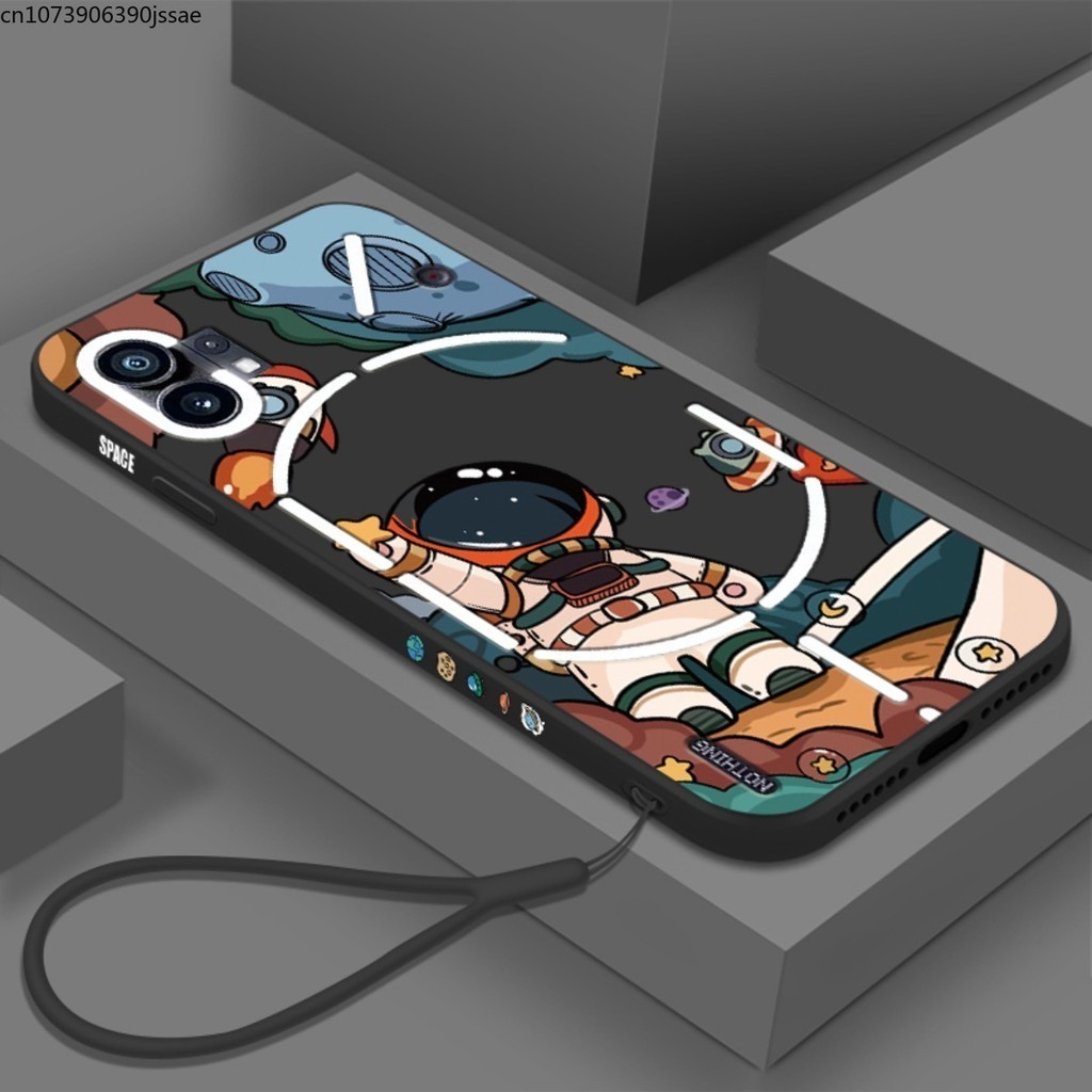 Nothing Phone 2 Cases เคสโทรศัพท ์ แฟชั ่ นสําหรับโทรศัพท ์ ไม ่ มีอะไร 1 Case Full Wrap Drop Proof Nothing Phone1 Soft Case