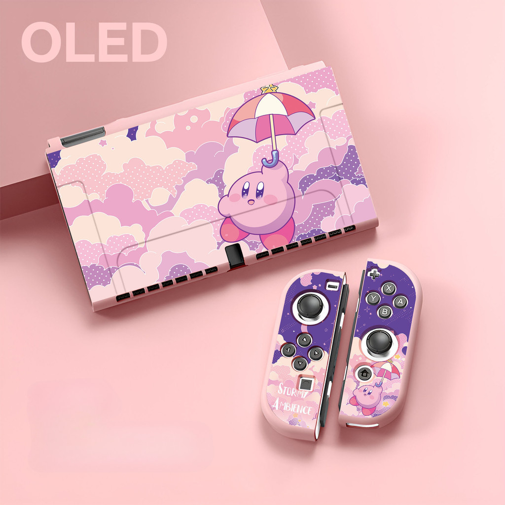 กรณีป้องกัน Nintendo Switch Mario Selda Kuromi การ์ตูนอะนิเมะ Soft Case OLED กรณีป้องกัน