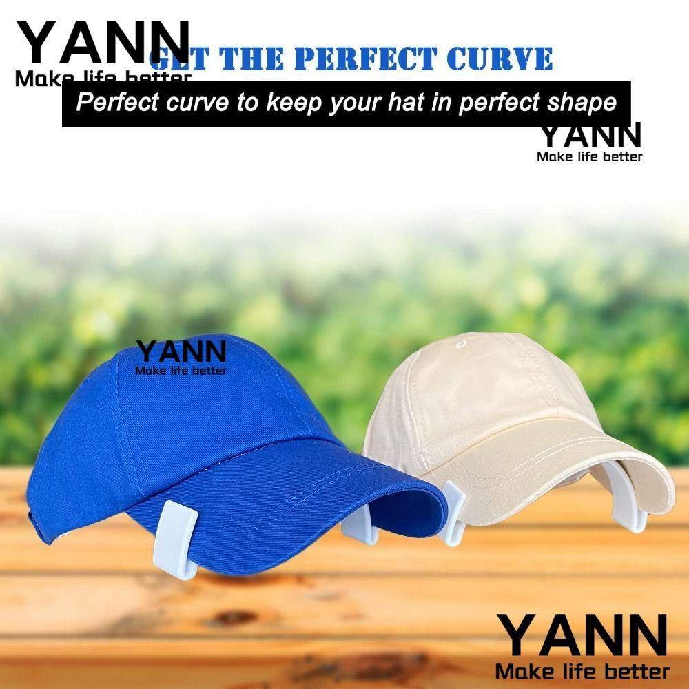 Yann1 Brim Bender, หมวกพลาสติกสีดํา Bill Bender, หมวกปรับขนาดเทปลดหมวกสีขาว Sweat Pad ป ้ องกัน