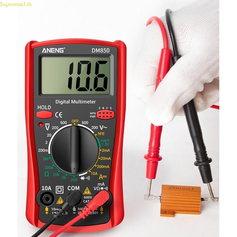 Best Profesional Clamp Meter Multimeter DM850 มัลติมิเตอร ์ แบบตั ้ งแต ่ อัตโนมัติ AC สําหรับ DC