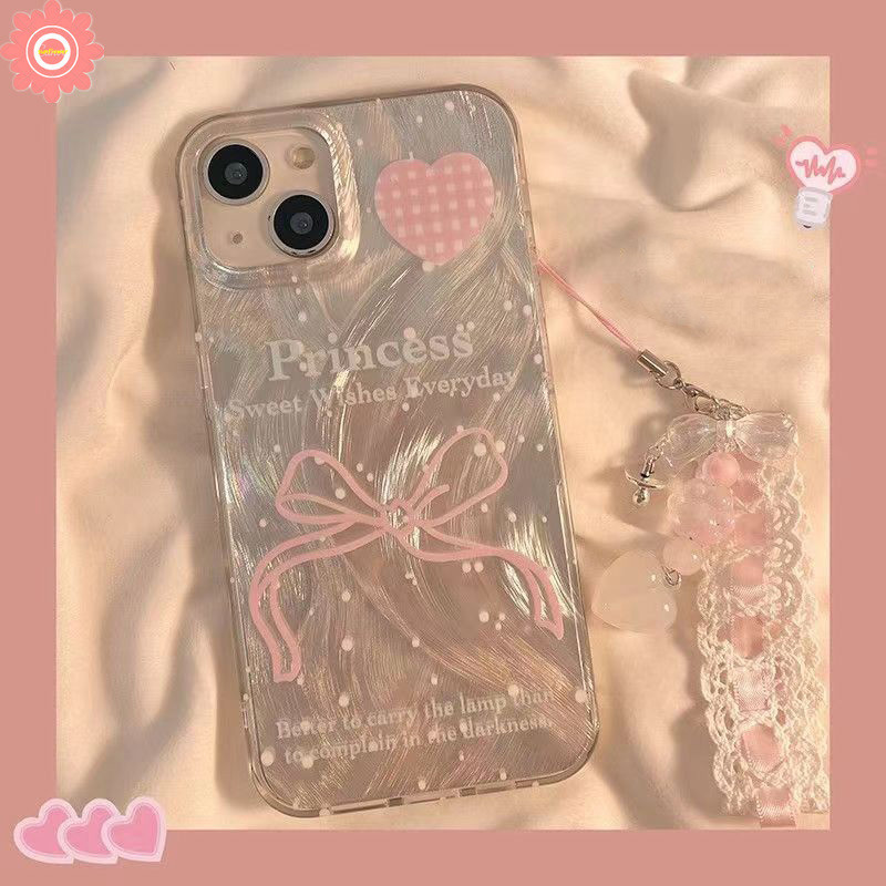 สําหรับoppo A38 A17 A18 A7 A31 A57 A15 A95 A77 A12 A58 A16 A17K A5s A53 A3s A54 A33 A9 A16s A96 A92 A5F A76 A78 A74 A76 A7 สร้อยข้อมือขนนกสีชมพู เคส