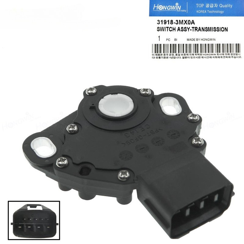 319168-3mx0a Auto Transmission Inhibitor Sensor Park Neutral Safety Switch สําหรับ 2013-2016 Nissan 