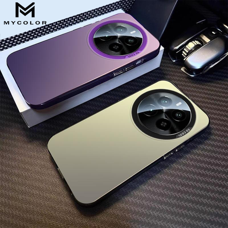 เคสโทรศัพท์ Realme 13 12X 12 11 11X 10 10T 9 9i 8 8i 7i 6i 5 5s 5i GT5 GT 5 3 Neo6 Neo6 SE Pro+ Plus V25 V23 5G 4G 2024 เคส เคซิลิโคนุ่มสสีเงินเคส กันกระแทก Laser