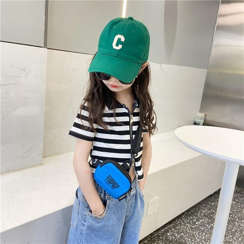 Lilacs กระเป๋าสะพายขนาดเล็ก, กระเป๋าใส่เหรียญ Nylon Messenger Bag, กระเป๋าใส่หูฟังกันน้ํา - รูปที่ 4