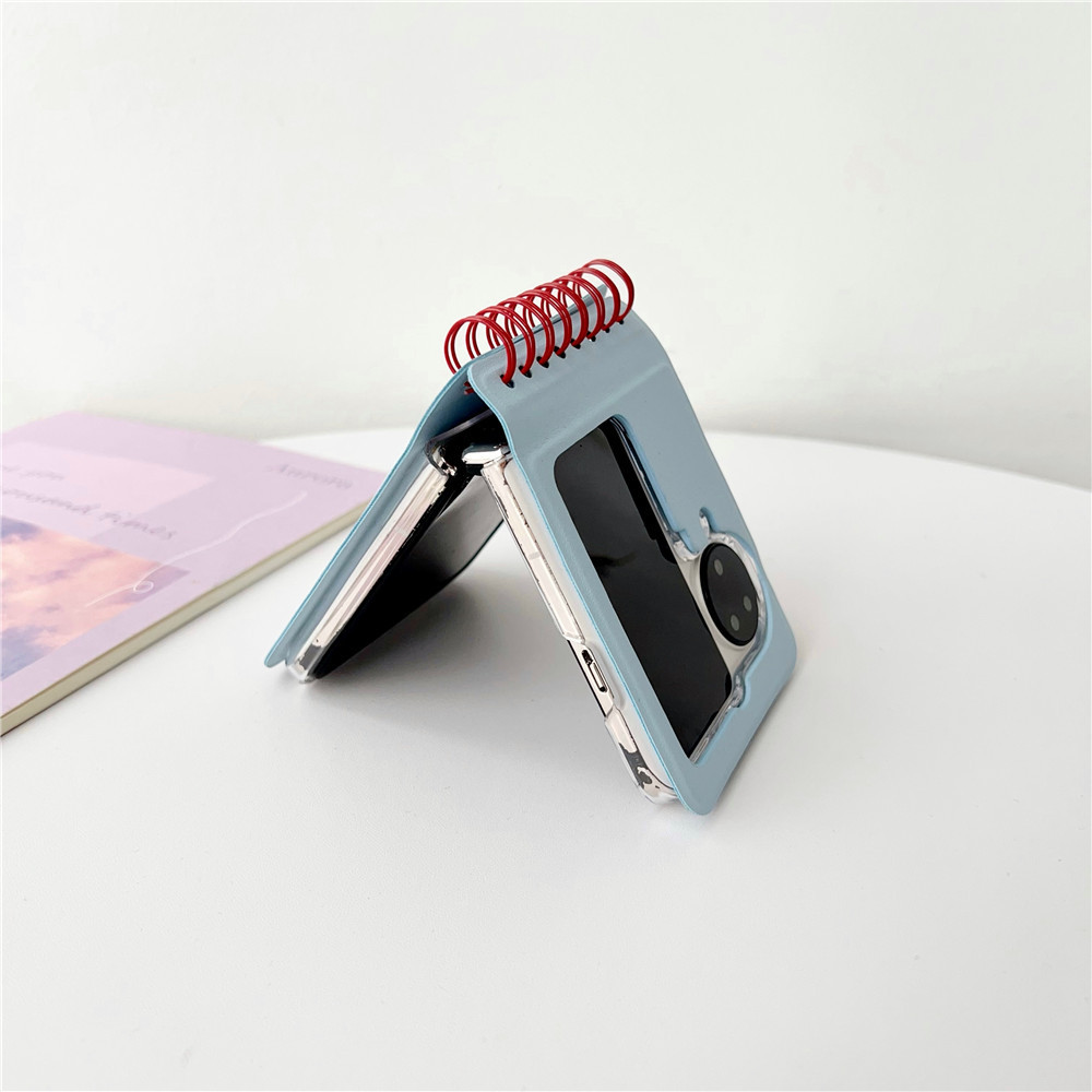 หมายเหตุหนังสือสไตล์หนัง Hrad สําหรับ OPPO ค้นหา N3/N2 Flip PC กรณีกันกระแทกโทรศัพท์กลับสําหรับ OPPO น่ารักกรณี