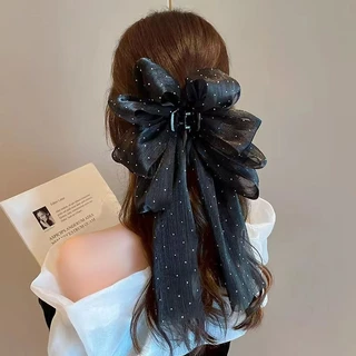 สาวหวาน Bling Shine Bow Hairpin กิ๊บติดผมอุปกรณ์เสริม Headwear