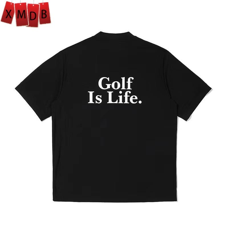 【พร้อมส่ง】เสื้อ เสื้อยืดผู้ชาย ลาย Malbon Golf แฟชั่น t shirt ผ้าคอตตอน S-5XL NO.5