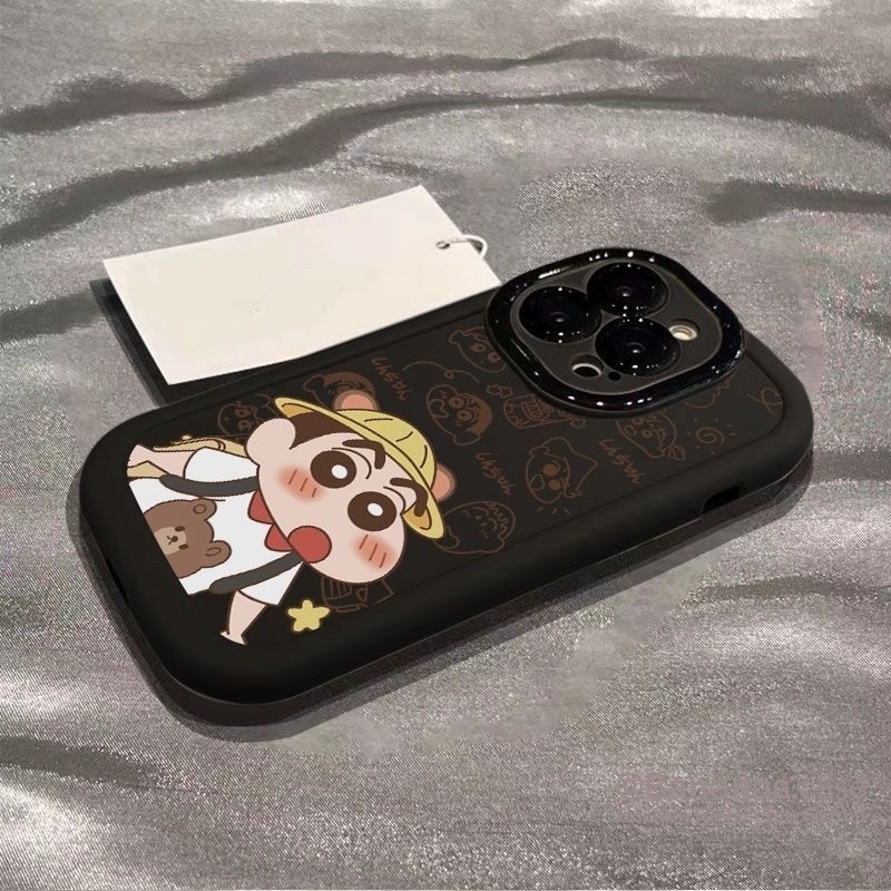 IPhone 15 14 13 12 11 Pro Max X Xr Xs Max 7 8 Plus SE2020 เคสโทรศัพท์หมีน่ารักคู่ฝาครอบโทรศัพท์นุ่ม
