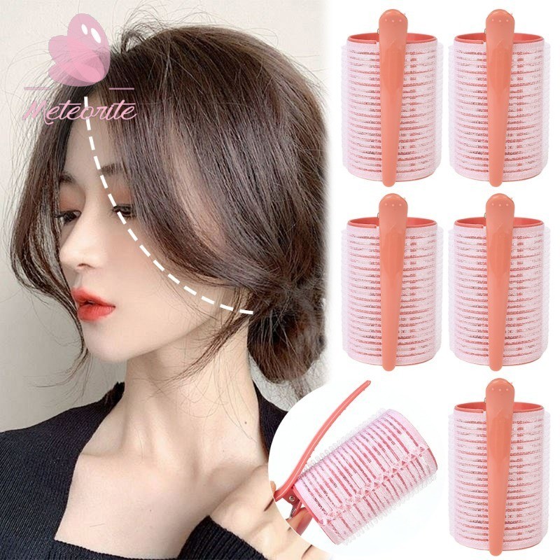 3 ชิ้น/เซ็ตเกาหลี Curling Natural Hair Rollers คลิป - Twist Wave Fluffy Hair Root เครื่องมือจัดแต่งทรงผม - DIY Self-Grip ขี้เกียจคลิปผม
