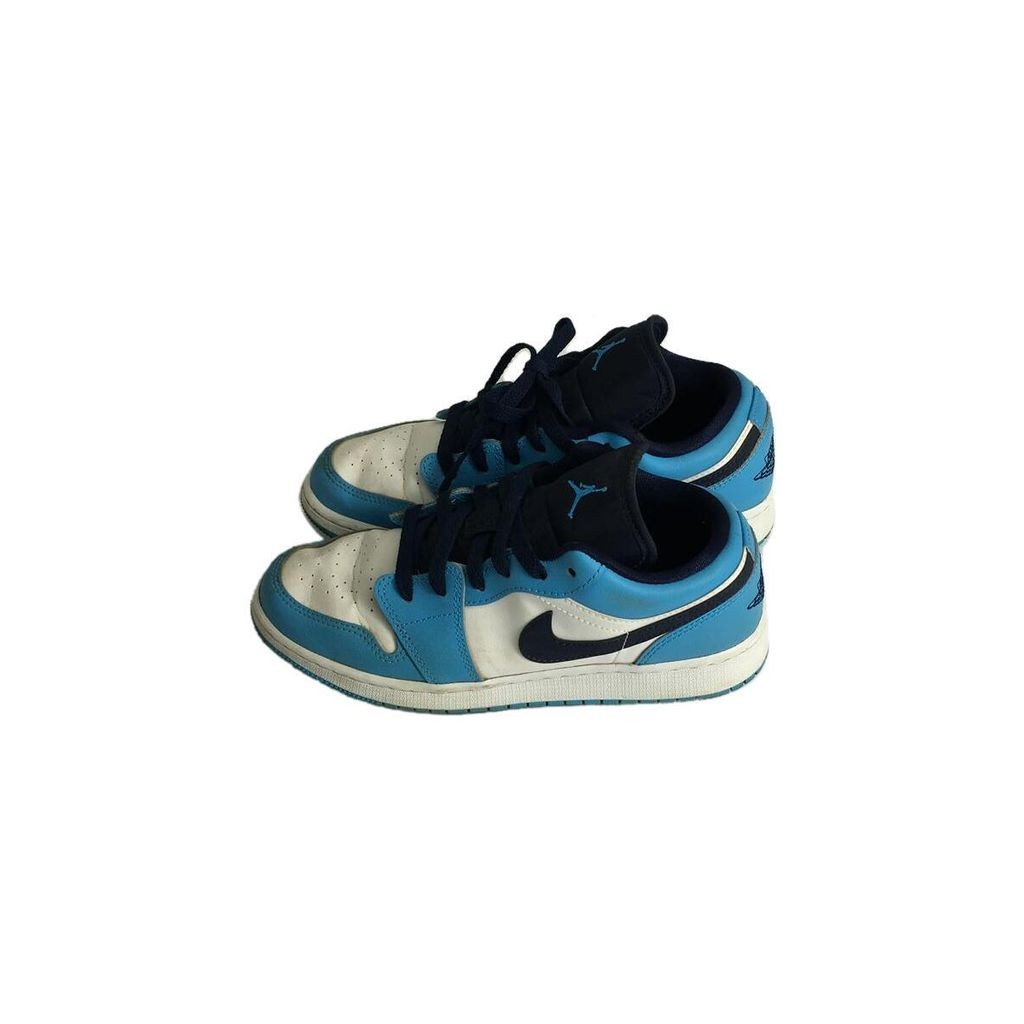 Nike รองเท้าผ้าใบทรงเตี้ย AIR JORDAN 1 GS_AIR GS 23.5cm BLU ส่งตรงจากญี่ปุ่น มือสอง
