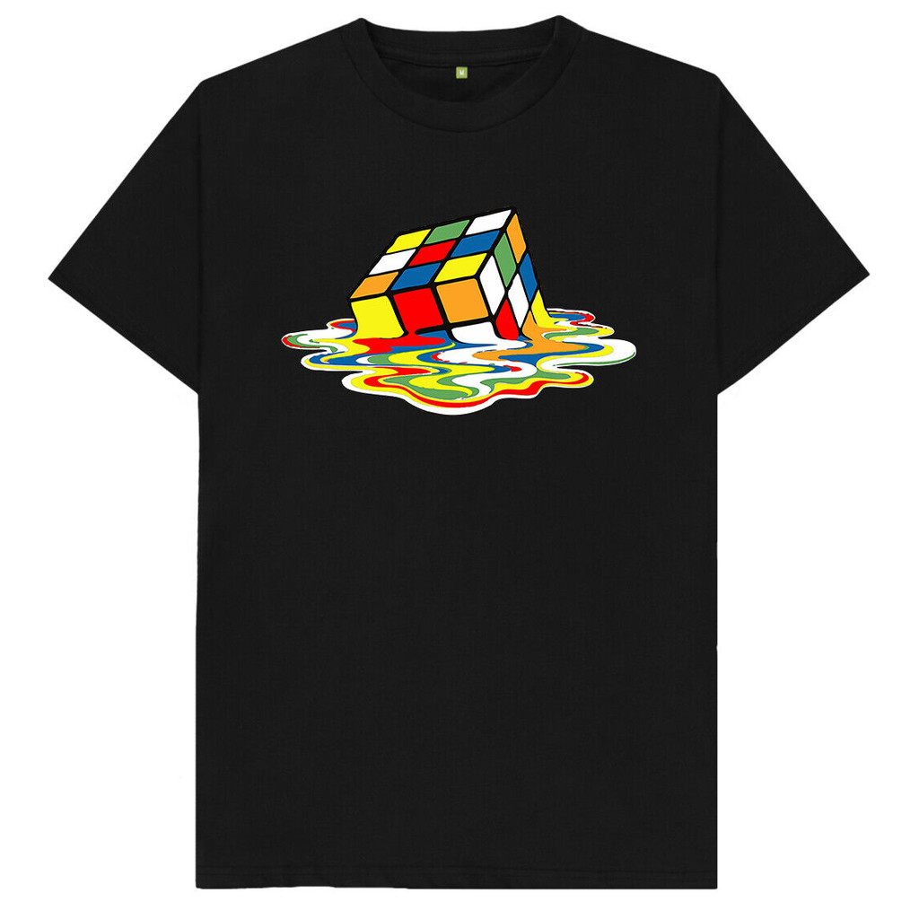 เสื้อยืด Rubix Cube ที่หลอมละลาย