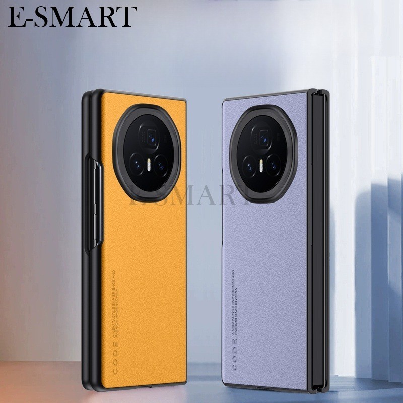 สําหรับ Honor Magic V3 กรณี Frosted หนังนุ่มสําหรับการปกป้องสิ่งแวดล้อมสําหรับ Honor Magic V3 เคสโทร