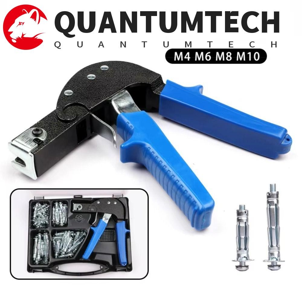 Quantumtech Hollow Wall Gecko เครื่องมือ, Plasterboard Fixing วัสดุพรีเมี่ยมสกรู Bolt เครื่องมือ, ทนทาน M4 M6 M8 M10 สกรู Bolt High Strength Board ดึงเครื่องมือ Heavy Duty