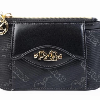 PLAYBOY รุ่น Owlish coin purse กระเป๋าสตางค์ใส่เหรียญใบสั้น รหัส ST-CB251PB110 ดีไซน์หน้าจดหมายฝาพับ