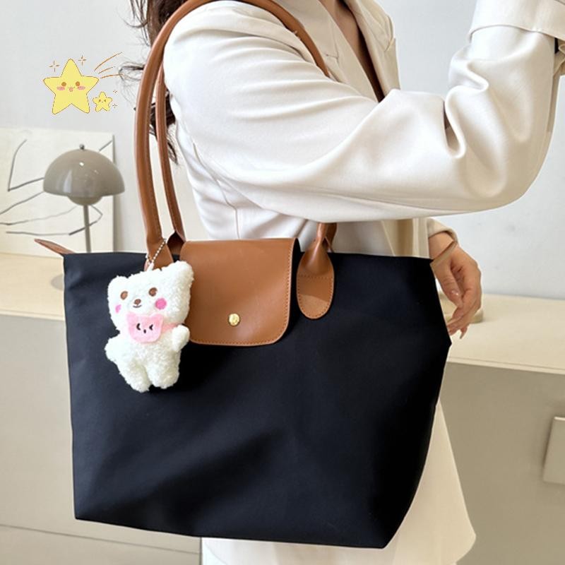[JBTH] ใหม่กระเป๋าถือไนลอนคุณภาพสูง Sac ความจุขนาดใหญ่คลาสสิก Tote กระเป๋าใหม่ผู้หญิงพับ Designer แฟชั่นกระเป๋าสะพายลําลอง [JB]