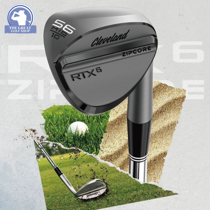 [Ready Stock] Cleveland Lifting Rod RTX-6 Sand Bar Golf Club Wedge