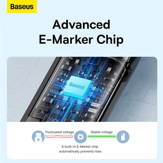 Baseus สายชาร์จเร็ว 240W Fast Charging Data Cable Type-C to Type-C สายชาร์จ type c