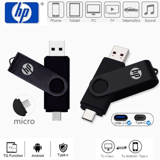 ไดรฟ์ปากกา OTG 64GB 128GB 256GB 2TB ความเร็วสูง Type-c/Micro USB 2.0 512GB 1TB PenDrive Storage USB แฟลชไดรฟ์ 16GB 8GB 4GB Thumb Drive