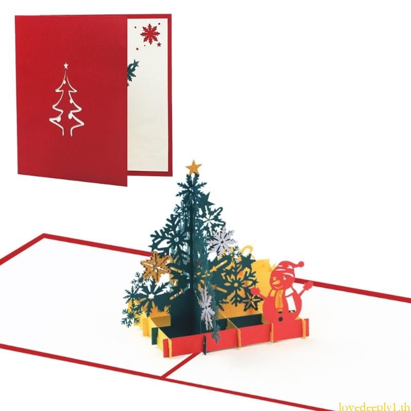 Love Santa Captivating Cards 3D Christmas Card Unforgettable Festive Wishes