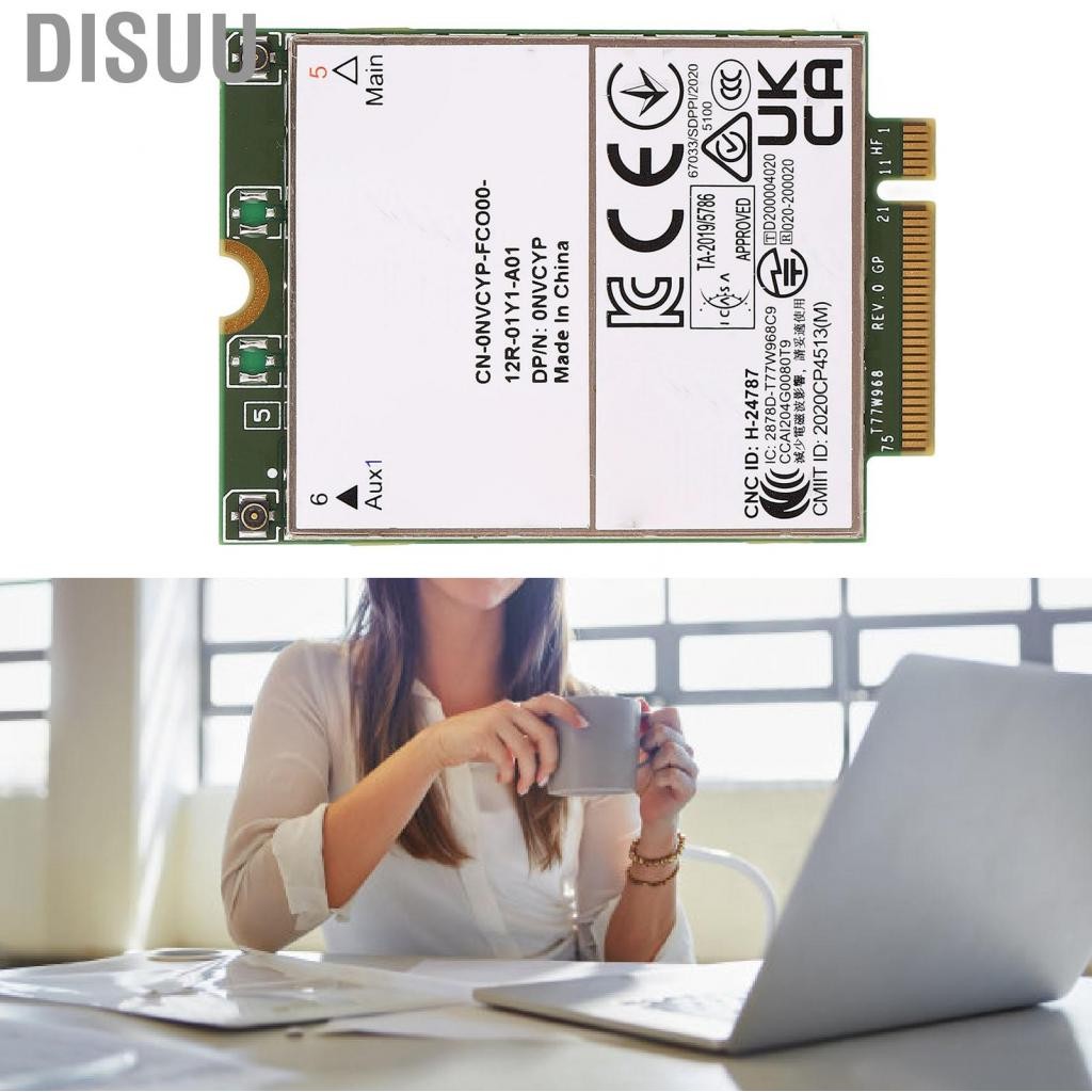 Disuu T77W968 4G Card Lte Wwan สำหรับ Dell Laptop Cat9 WCDMA Network Module 7320 7330 7520 7530 7430