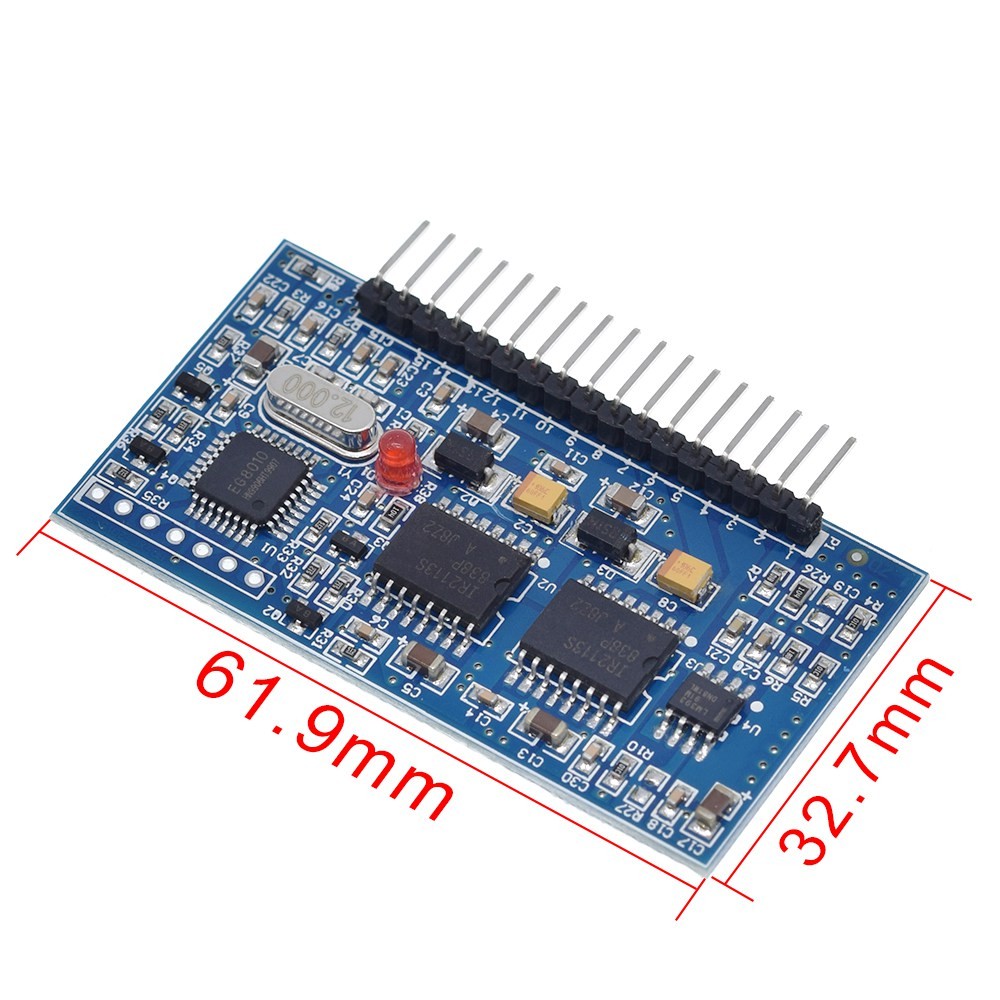 5V DC-AC Pure Sine Wave อินเวอร์เตอร์ SPWM Driver Board EGS002 12Mhz คริสตัล Oscilator EG8010 + IR2113 โมดูลขับรถ