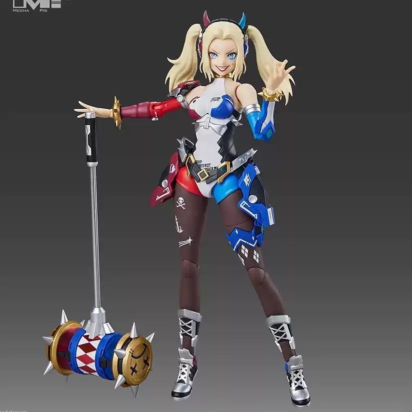 Ms General DC HARLEY QUINN (ตัวคู่สําหรับโมเดล) โมเดลประกอบรูปการกระทํา