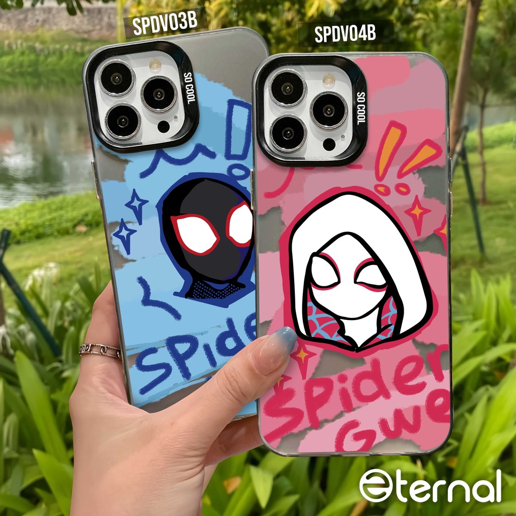 ETERNAL IMD SPIDERVERSE COUPLE CASE INFINIX 30I 40 40I 50 PRO PLUS SMART 8 HOT 20S 30 PLAY CASING