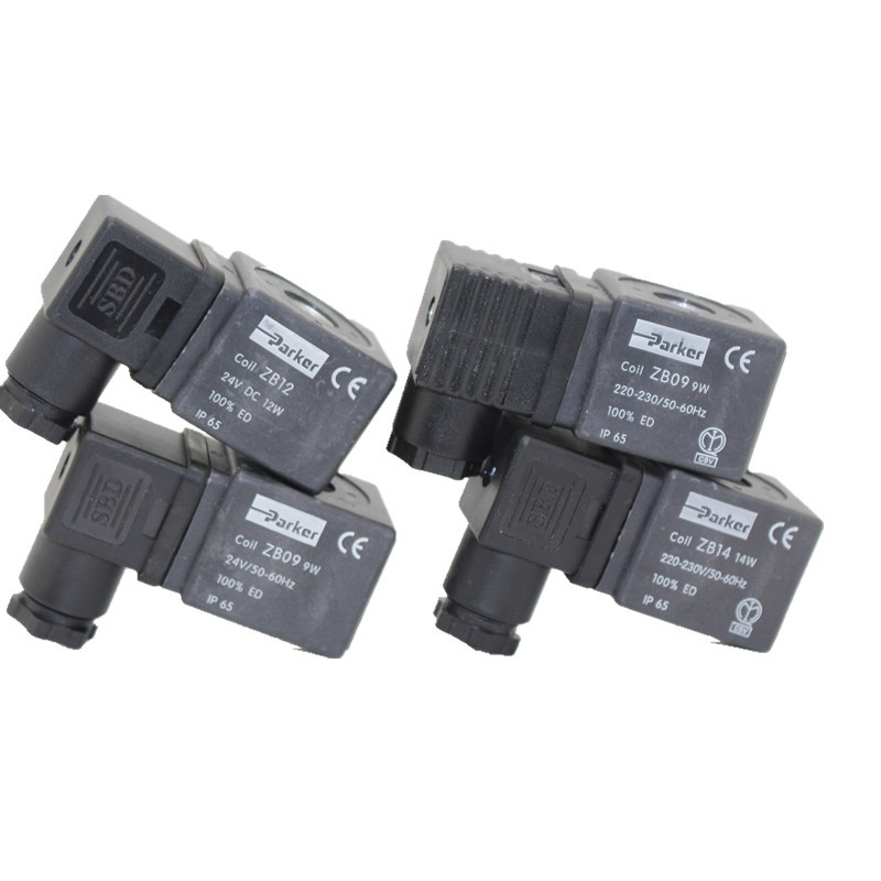 Zb12 Solenoid วาล์วขดลวด ZB09 220V DC24V Burner Coil ZB14 ZB16