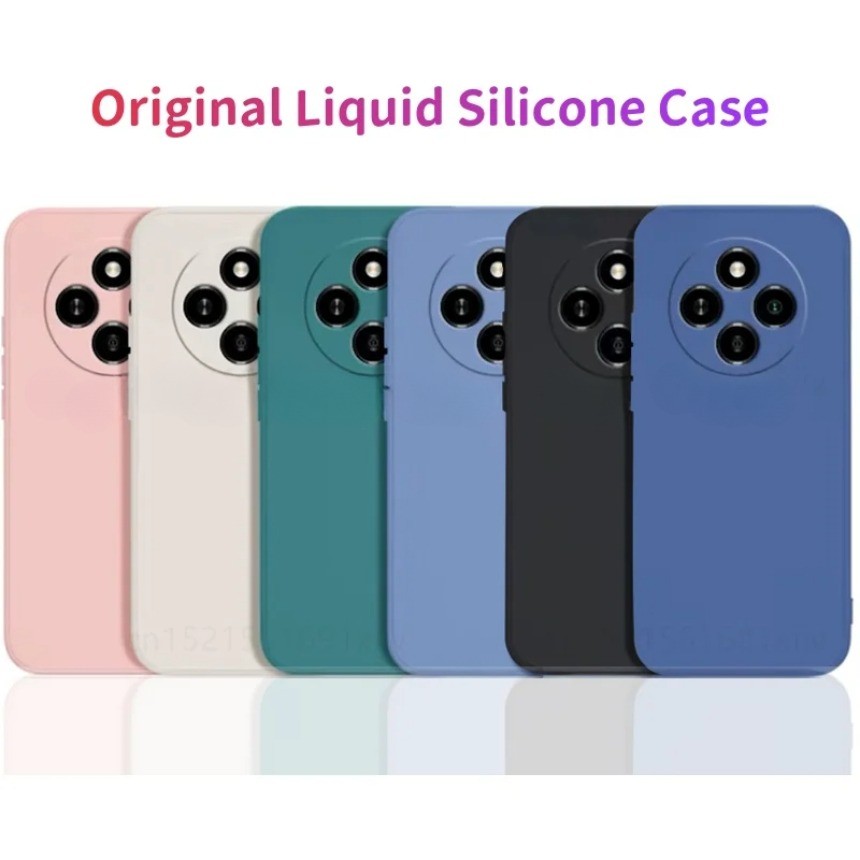 สําหรับ Poco C75 สําหรับ Xiaomi Poco C75 ฝาครอบ Funda Coque  ซิลิโคนเหลว Soft TPU โทรศัพท์กันชน Poco