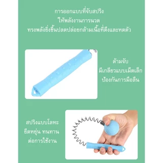 พร้อมส่ง ค้อนนวดลูกกอล์ฟ ทรงกลม สุ่มสี ลดความเครียดบรรเทาอาการปวดขา แขน ปวดหลัง ยืดหยุ่น อเนกประสงค์