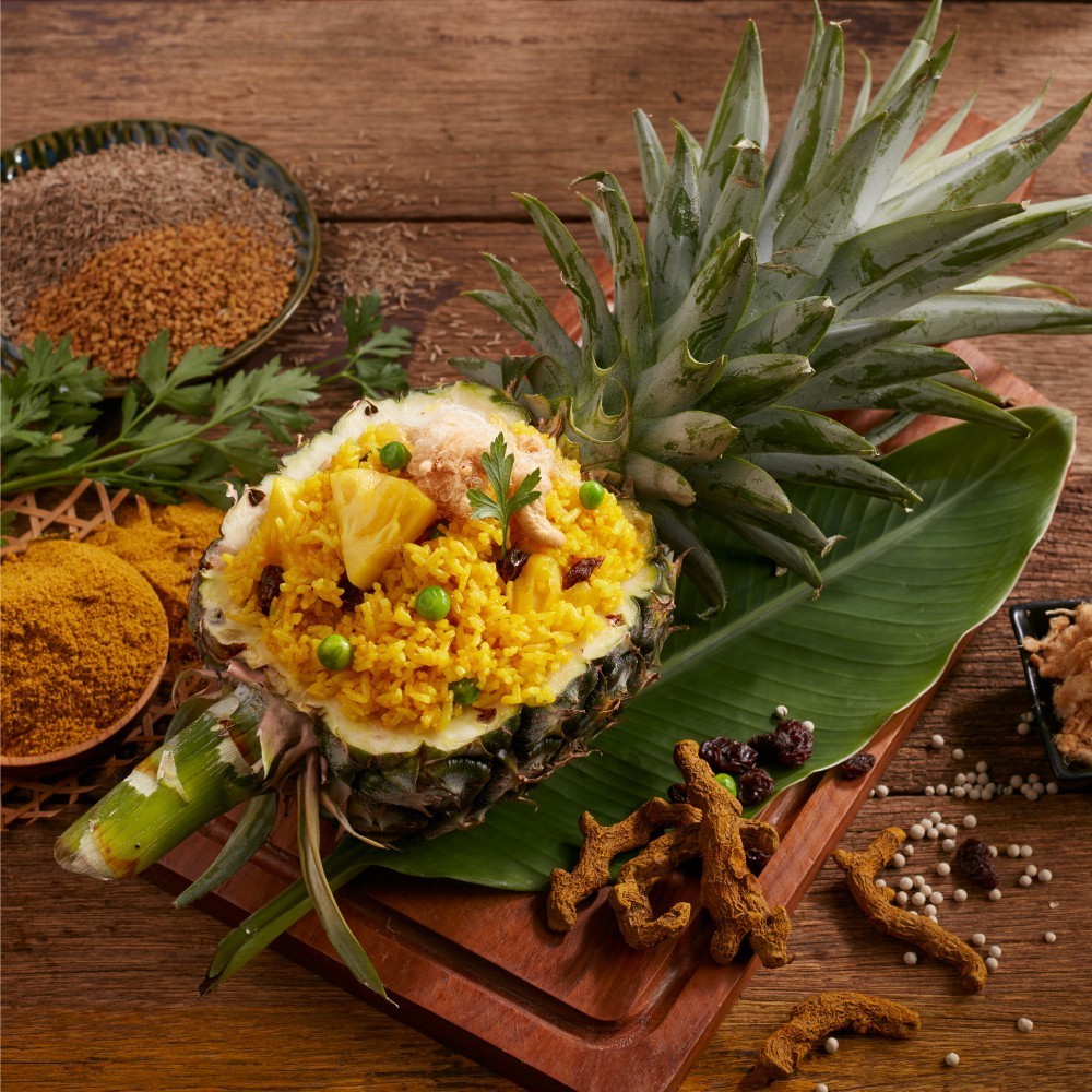 ซอสผงปรุงข้าวผัดสับปะรด 25 g ง่วนสูน Pineapple Fried Rice Seasoning Sauce Powder - รูปที่ 4
