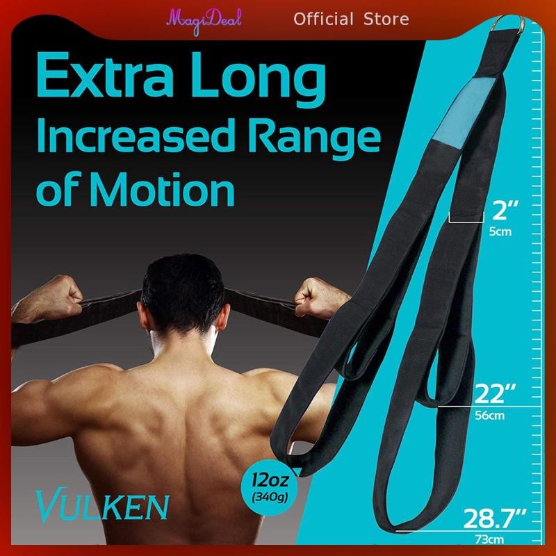 Magideal แบบพกพาฟิตเนส Tricep เชือกในตัวสองความยาวดึงลงสายรัดส่วนขยาย Equip สําหรับยกน้ําหนัก Push Downs Biceps Facepulls