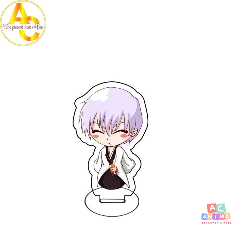 อะนิเมะ Standee Model Bleach Kurosaki Ichigo Kuchiki Rukia Hitsugaya Toshiro