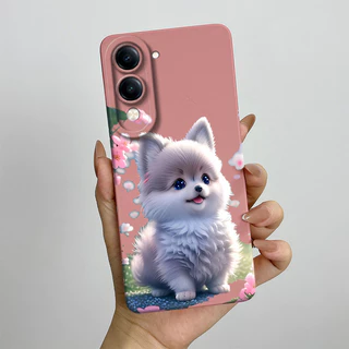 สําหรับ Vivo Y04 4G เคสโทรศัพท์ VIVOY04 Y 04 4G MilkTea รูปแบบซิลิโคนอ่อนนุ่มออกแบบใหม่การ์ตูนปลอกกันกระแทกเปลือกโทรศัพท์มือถือ