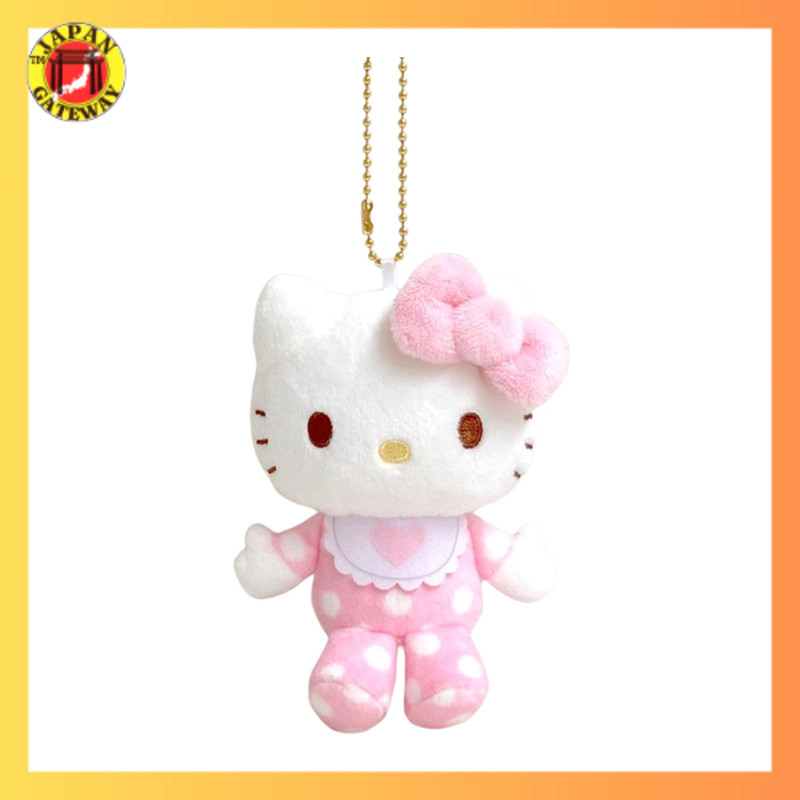 [บริษัท นาคาจิม่า คอร์ปอเรชั่น] ฮัลโหลคิตตี้ คอลเลคชันมาสคอต เบบี้ สีชมพู 198792-24 ขนาด H10×W8.5×D4