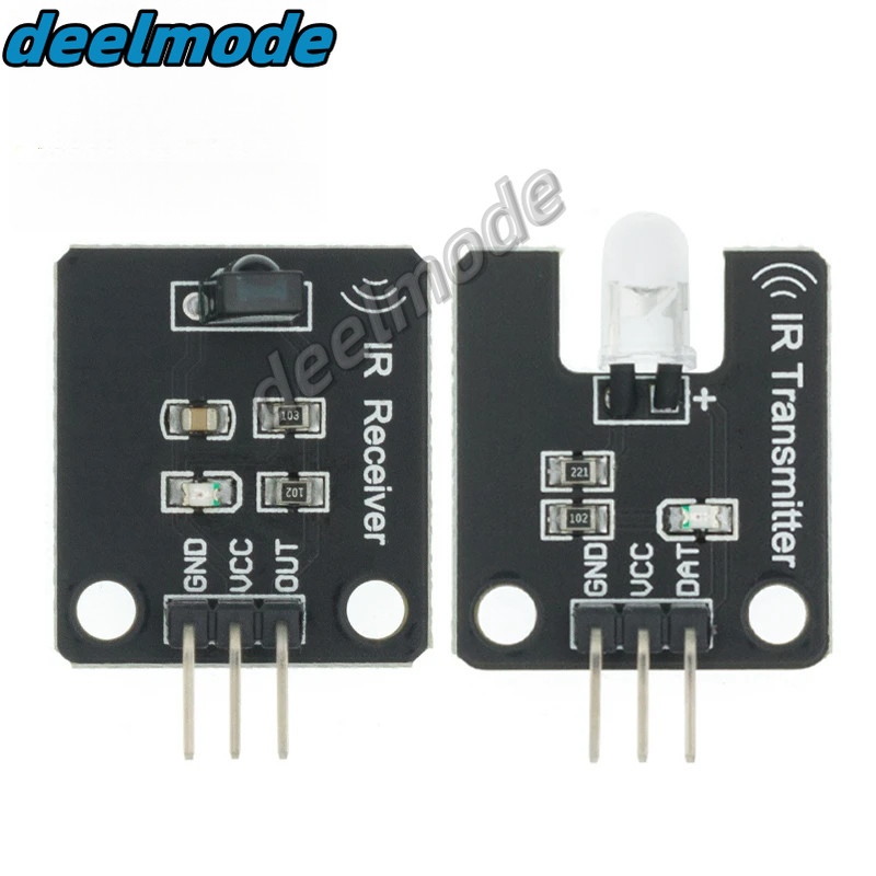 โมดูลอินฟราเรดเครื่องส่งสัญญาณ ir ดิจิตอล 38 khz 1 ชุดสําหรับ arduino