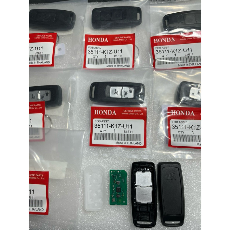 กุญแจรีโมท Honda Control สําหรับ Adv 160/Pcx Airblade 160 / Winner X/Adv 150 2022/K1z, ปุ่มสมาร์ท, 3