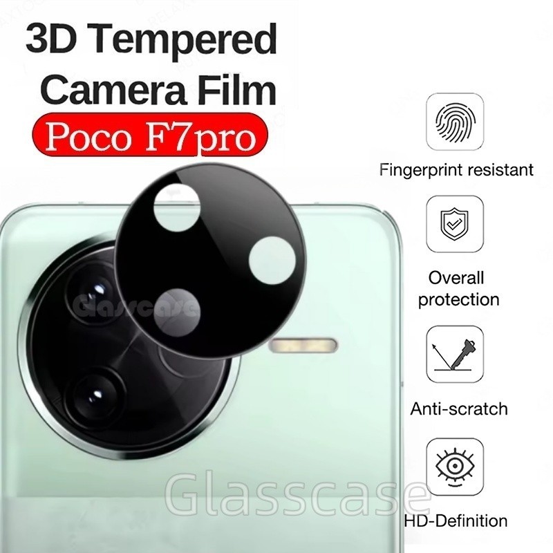 1-3pcs ฟิล์มกันรอยกล้องสําหรับ Xiaomi Poco F7 X7 M7 pro ultra F7pro F7ultra X7pro M7pro PocoF7pro Po
