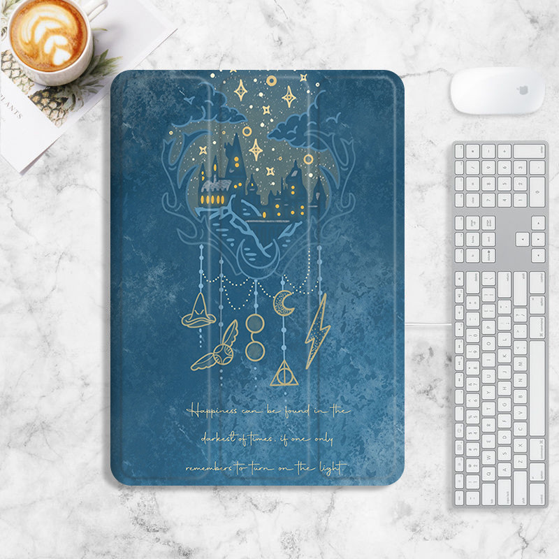 เคสแฮร์รี่พอตเตอร์ ipad pro12.9 pro13 2024 pro11 กรณี ipad mini 4 5 6 air 4 5 6 7 กรณี ipad 10.2 gen 7 8 9 gen10/11 ฝาครอบ - รูปที่ 4